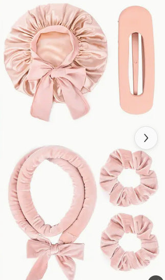 Heatless Hair Curlers – Soft Cloth Curling Iron Sets for Effortless Waves