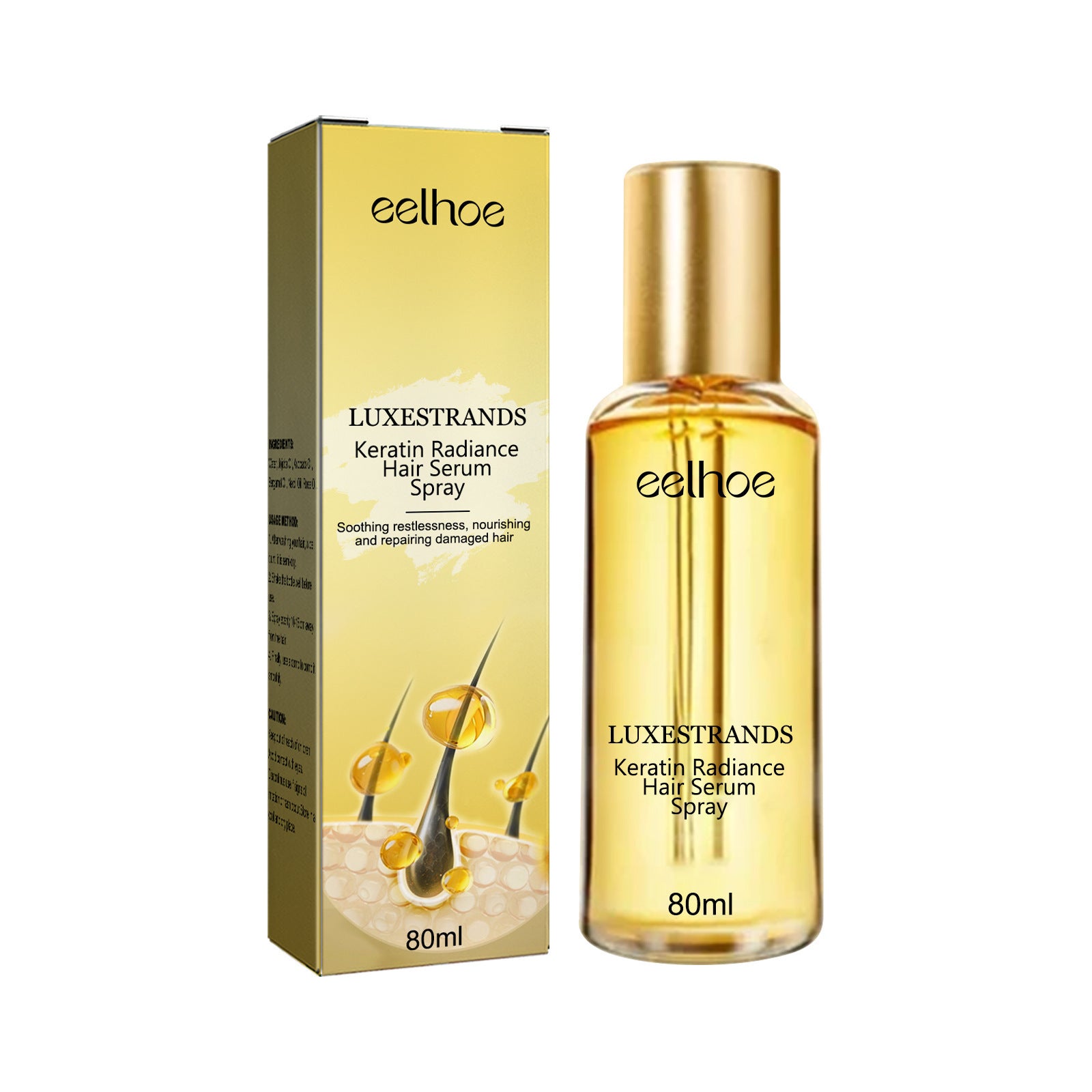 Protein Hair Conditioner - Deep Soothing Formula for Smooth, Luxurious Locks