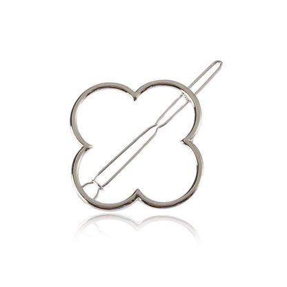 Elegant Geometric Alloy Hairpins - Women's Collection in Various Styles and Colors