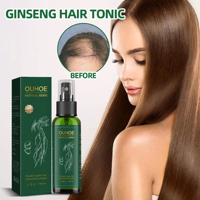 Ginseng Hair Growth Liquid Spray - Prevent Hair Loss, 100ml