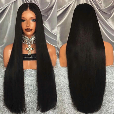 Premium Front Lace Wig for Women | High-Quality Large Straight Hair | 14"-26" Length | No Shedding & Tangle-Free