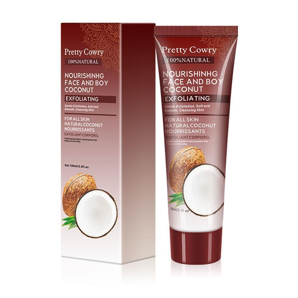 Triple Essence Exfoliating Gel Cream - Cucumber, Coconut, Papaya - Brighten & Hydrate