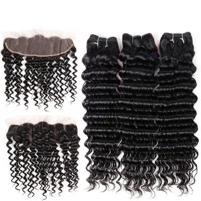 12A Grade Raw Virgin Human Hair Bundles – Double Drawn, Unprocessed, Tangle-Free & Long-Lasting