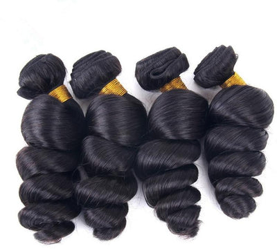 10A Virgin Romance Funmi Curl Hair Extensions – 100% Unprocessed with Closure by BeuMax Hairs