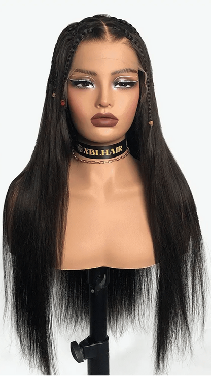 Hair Miss Flawless Ohno Knots Straight Wig 5x9 HD Lace 100% Human Hair Wig