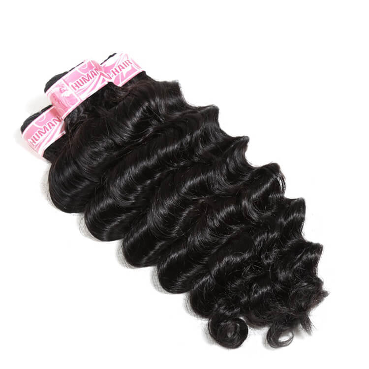 Pretty Hair Hot Selling 3 bundles deal Loose deep