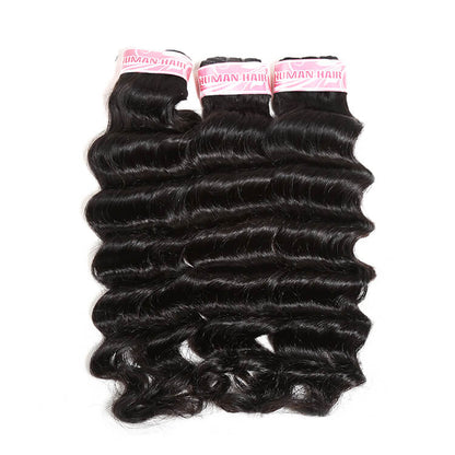 Pretty Hair Hot Selling 3 bundles deal Loose deep